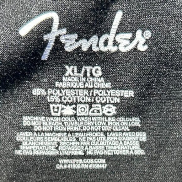 Fender All Over Print AOP T Shirt Sz XL - Picture 3 of 7
